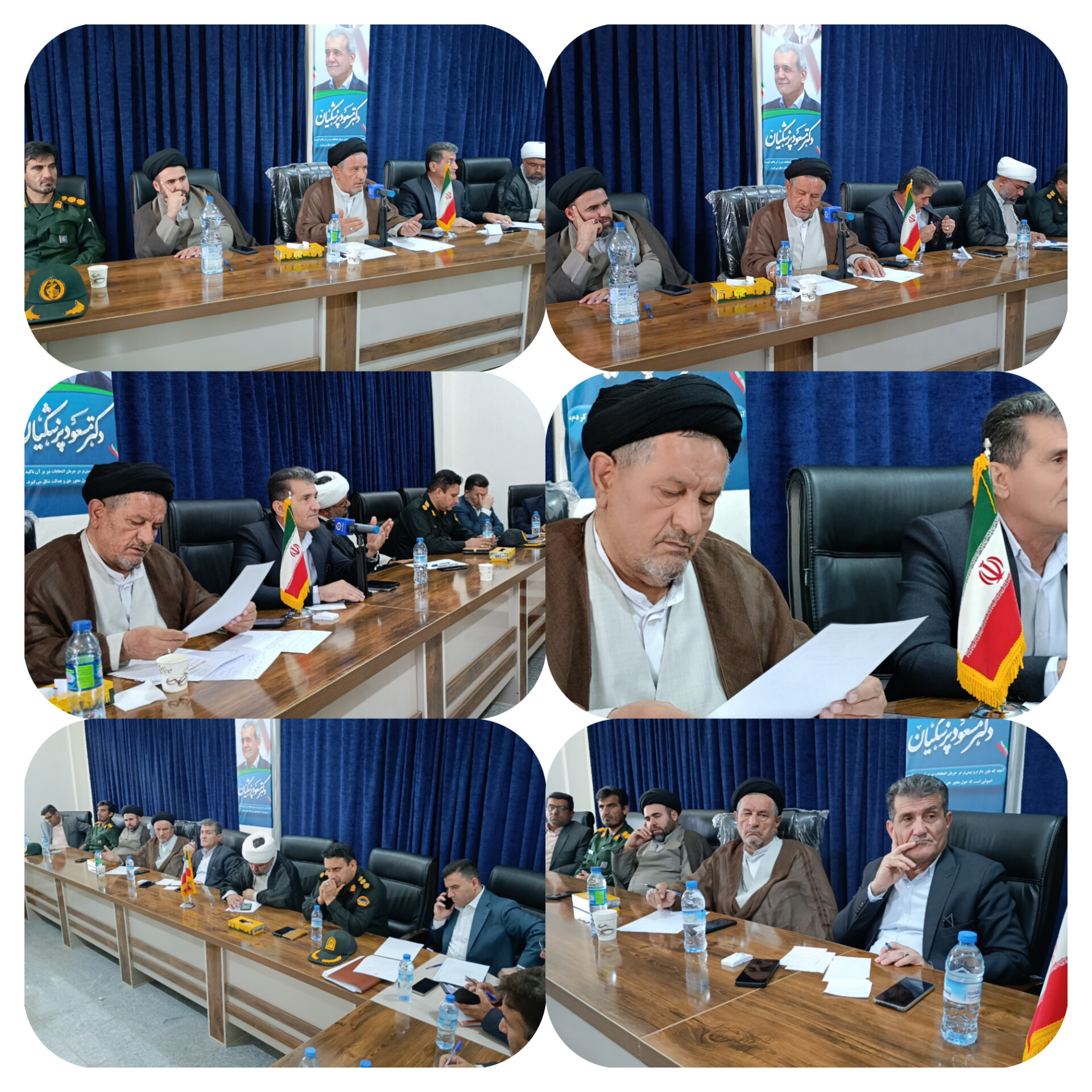 گزارش کامل تصویری از جلسه شورای اداری شهرستان بهمئی با حضور حجت الاسلام موحد
