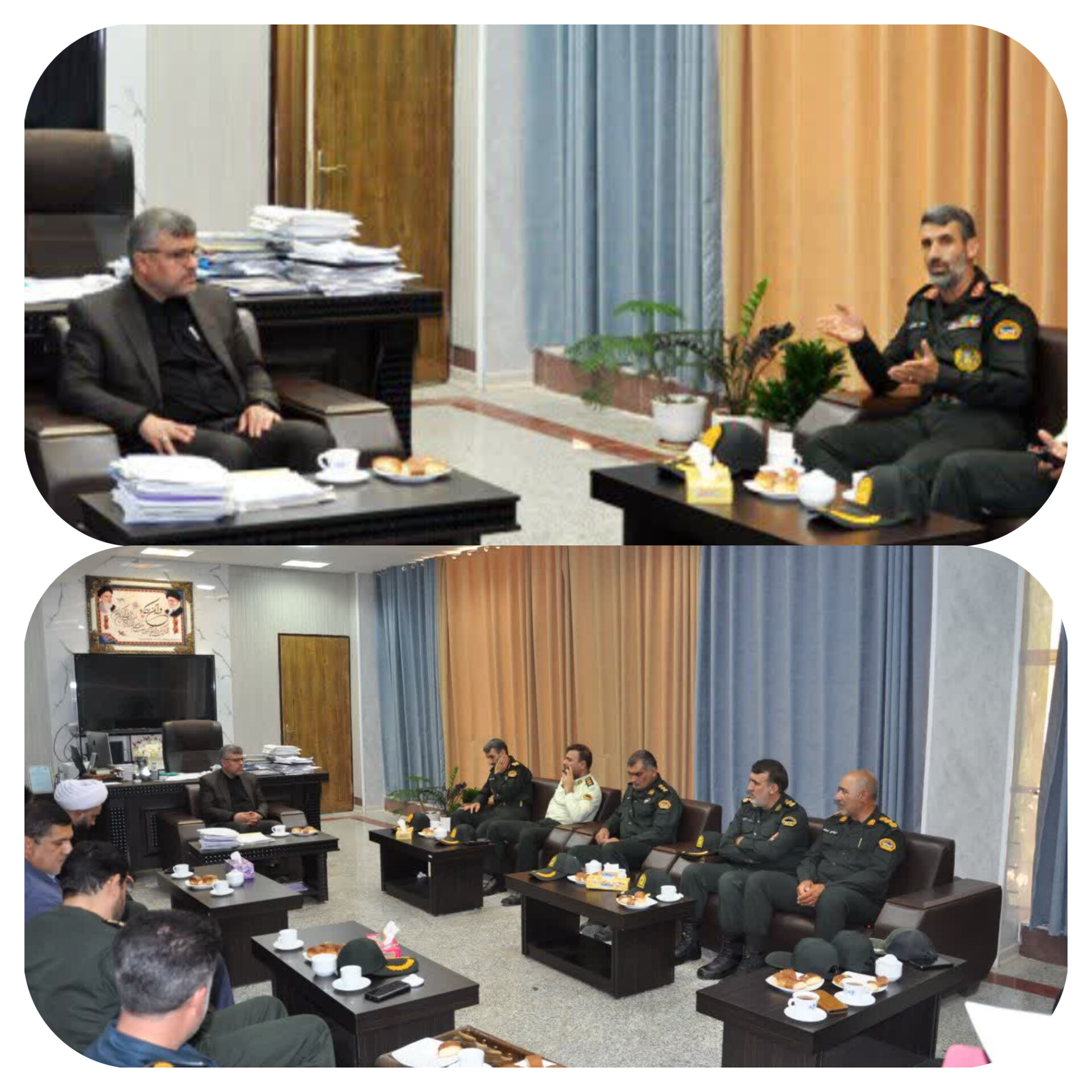 دیدار فرمانده انتظامی استان کهگیلویه و بویراحمد با دادستان مرکز استان/ تأکید بر تقویت تعامل پلیس و دستگاه قضایی در تأمین امنیت